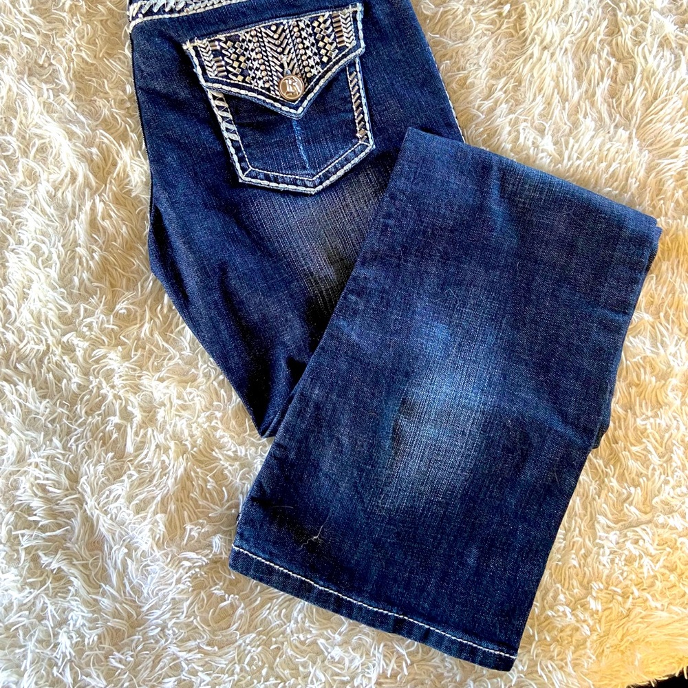 Rock&Roll rhinestone jeans